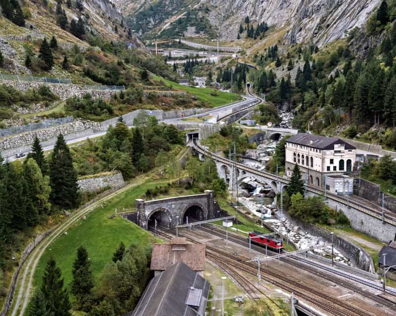 Ferrovia del Gottardo - Göschenen